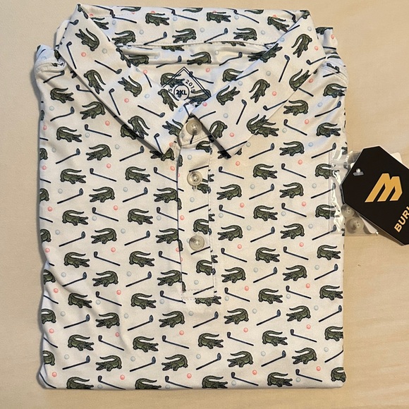 BURLEBO Polo Alligator Golf Pattern - Picture 5 of 8